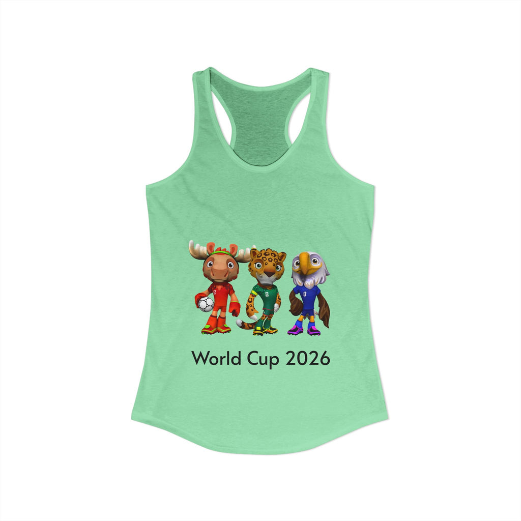 Camiseta sin mangas racerback ideal para mujer