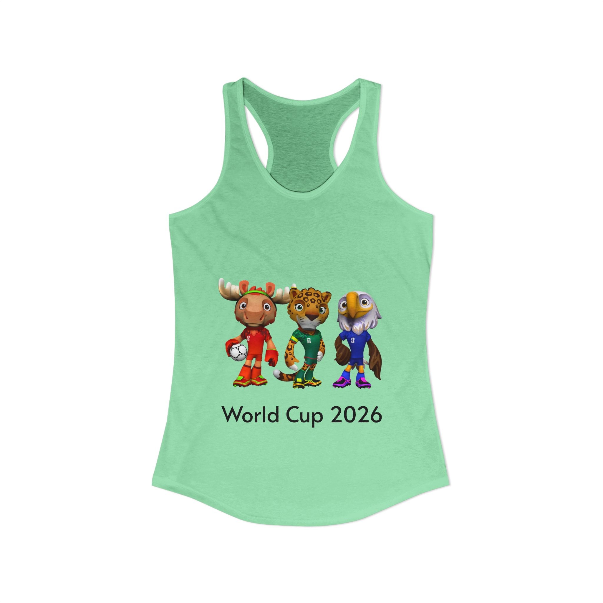 Camiseta sin mangas racerback ideal para mujer