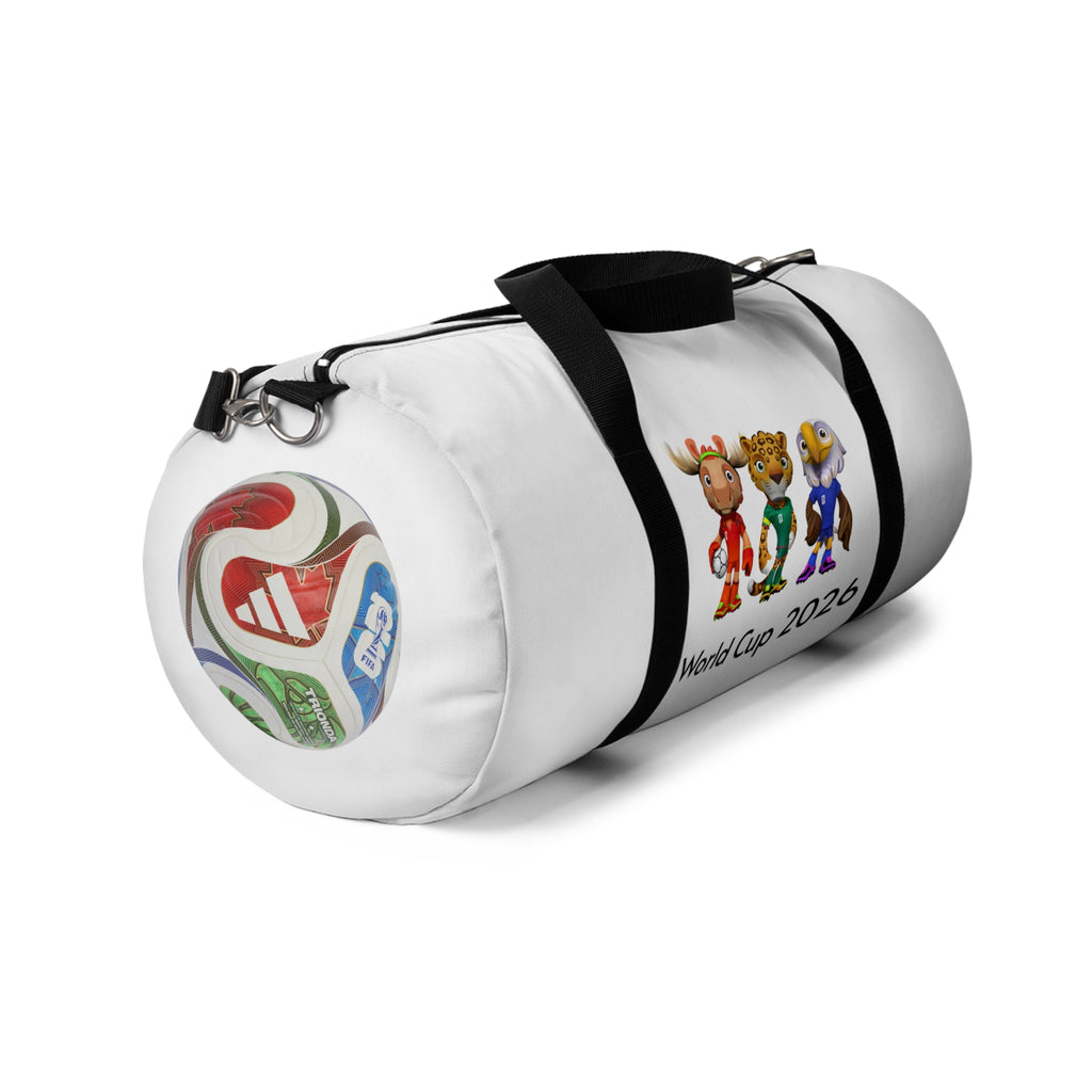 Bolsa de lona de mascota. Bolsa deportiva de viaje y gimnasio para aficionados al futbol