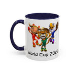 Taza de café conmemorativa del Mundial, para los aficionados al fútbol.