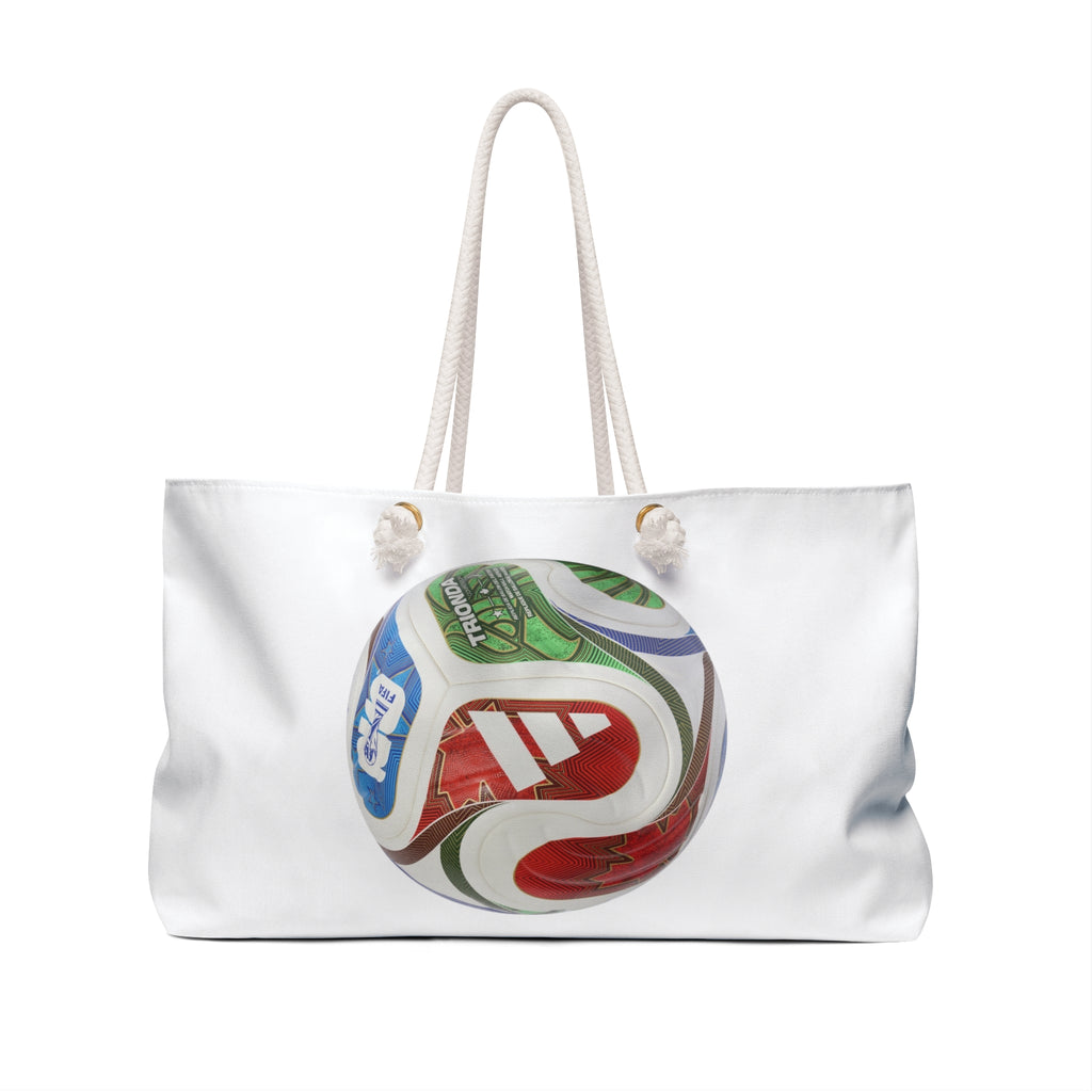 Bolsa de viaje deportiva regalo para aficionados al fútbol.