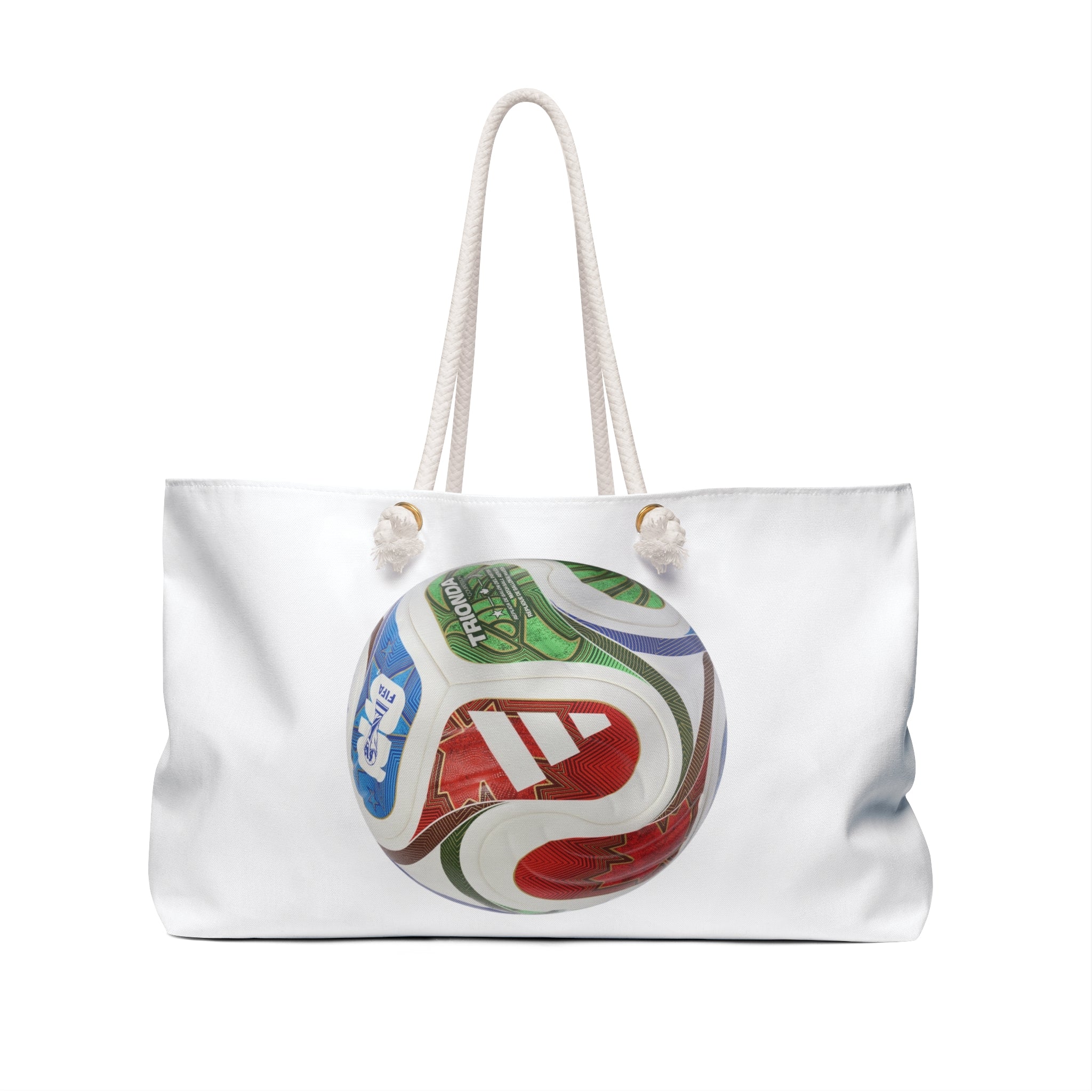 Bolsa de viaje deportiva regalo para aficionados al fútbol.