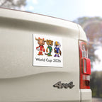 Imán para coche. Mascotas, para aficionados al fútbol.