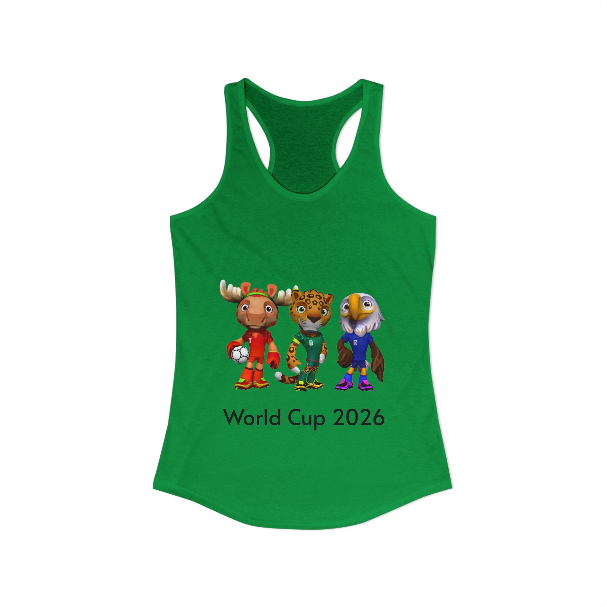 Camiseta sin mangas racerback ideal para mujer
