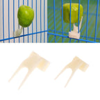 Tenedor de frutas para pájaros.