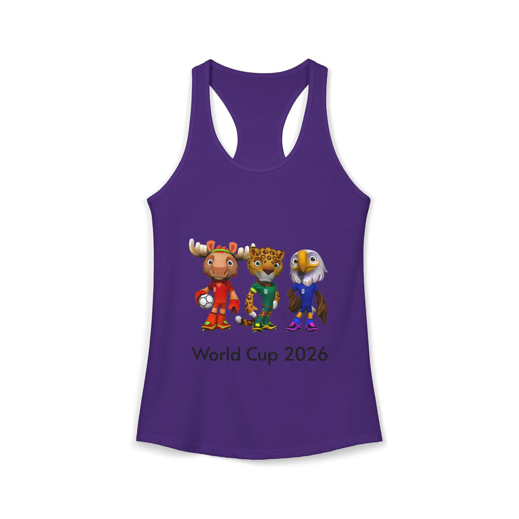 Camiseta sin mangas racerback ideal para mujer