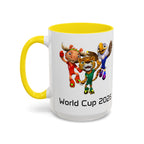 Taza de café conmemorativa del Mundial, para los aficionados al fútbol.