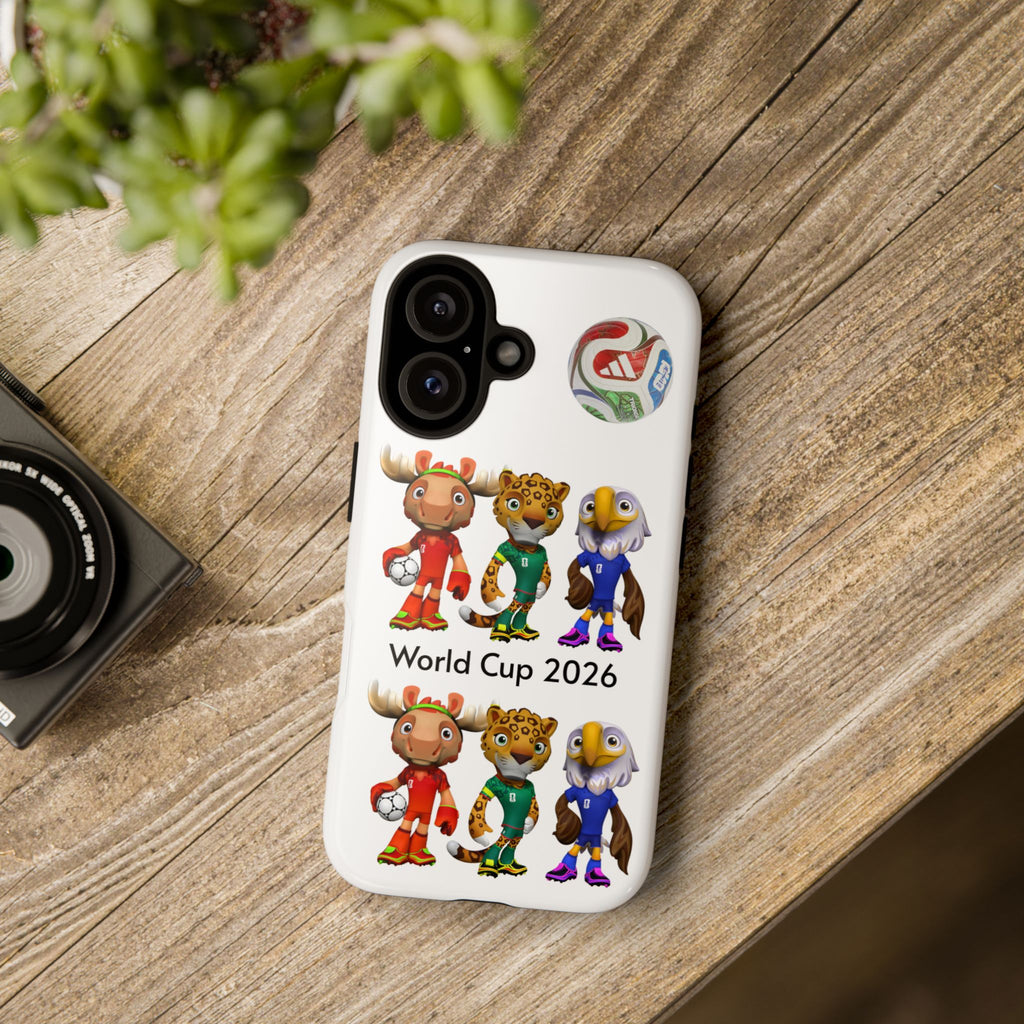 Funda para teléfono de la mascota. Personajes de dibujos animados de equipos de fútbol