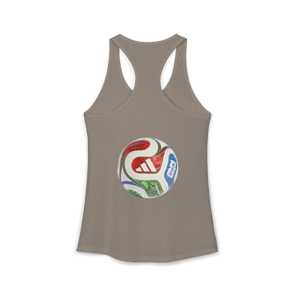 Camiseta sin mangas racerback ideal para mujer
