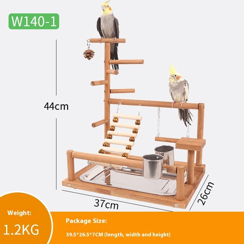 Plataforma de entrenamiento de escalada para loros, de pimienta de Sichuan.