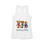 Camiseta sin mangas racerback ideal para mujer