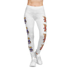 Leggings festivos para mujer. Estampado de Mascotas Mundialistas.