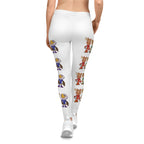 Leggings festivos para mujer. Estampado de Mascotas Mundialistas.