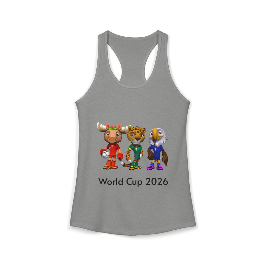 Camiseta sin mangas racerback ideal para mujer