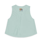 Crop Top de las Mascotas. Camiseta sin mangas para aficionadas al fútbol