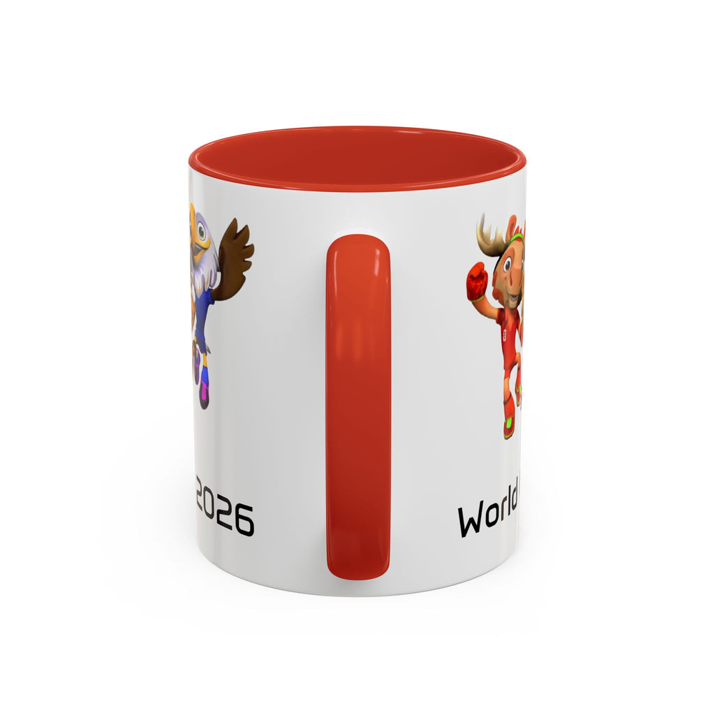 Taza de café conmemorativa del Mundial, para los aficionados al fútbol.