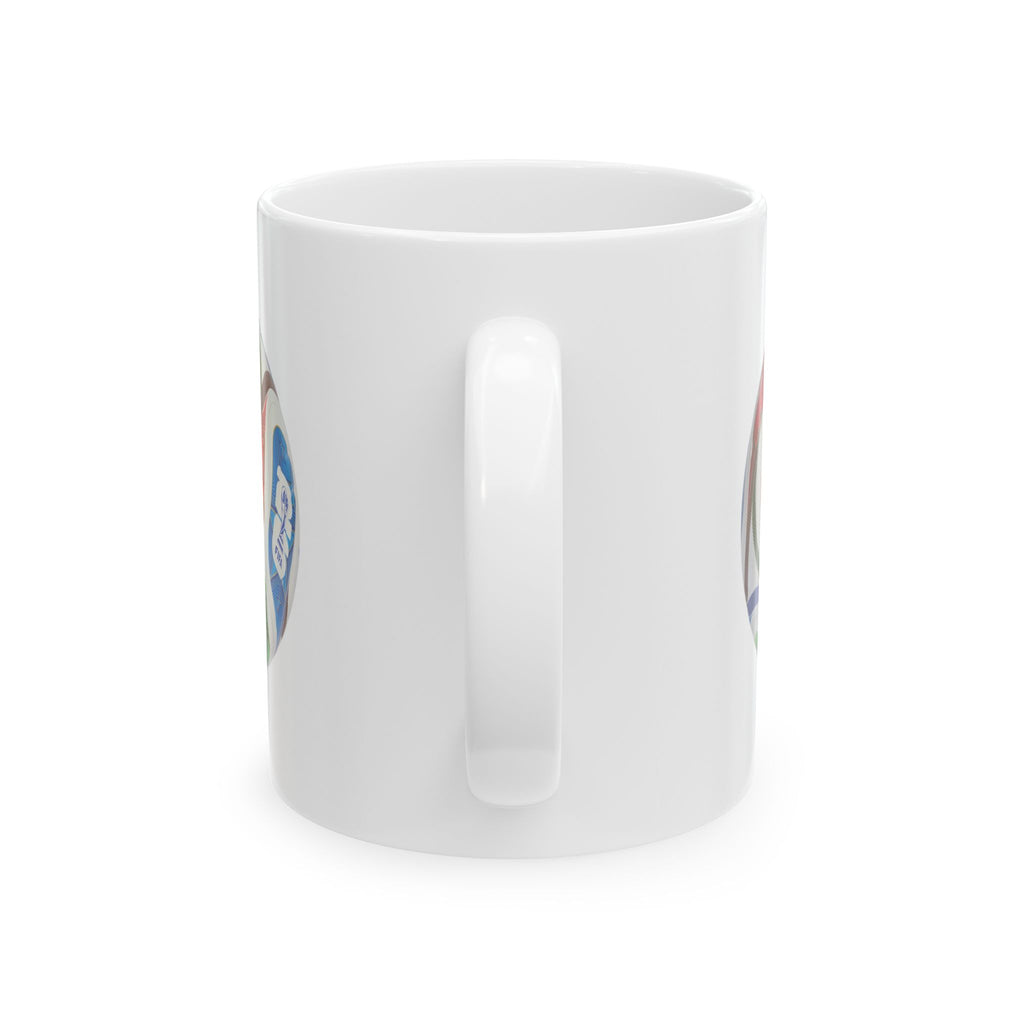 Taza de cerámica vibrante para la alegría diaria, taza de café, regalo único