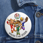 Botones personalizados, accesorios para aficionados al deporte.