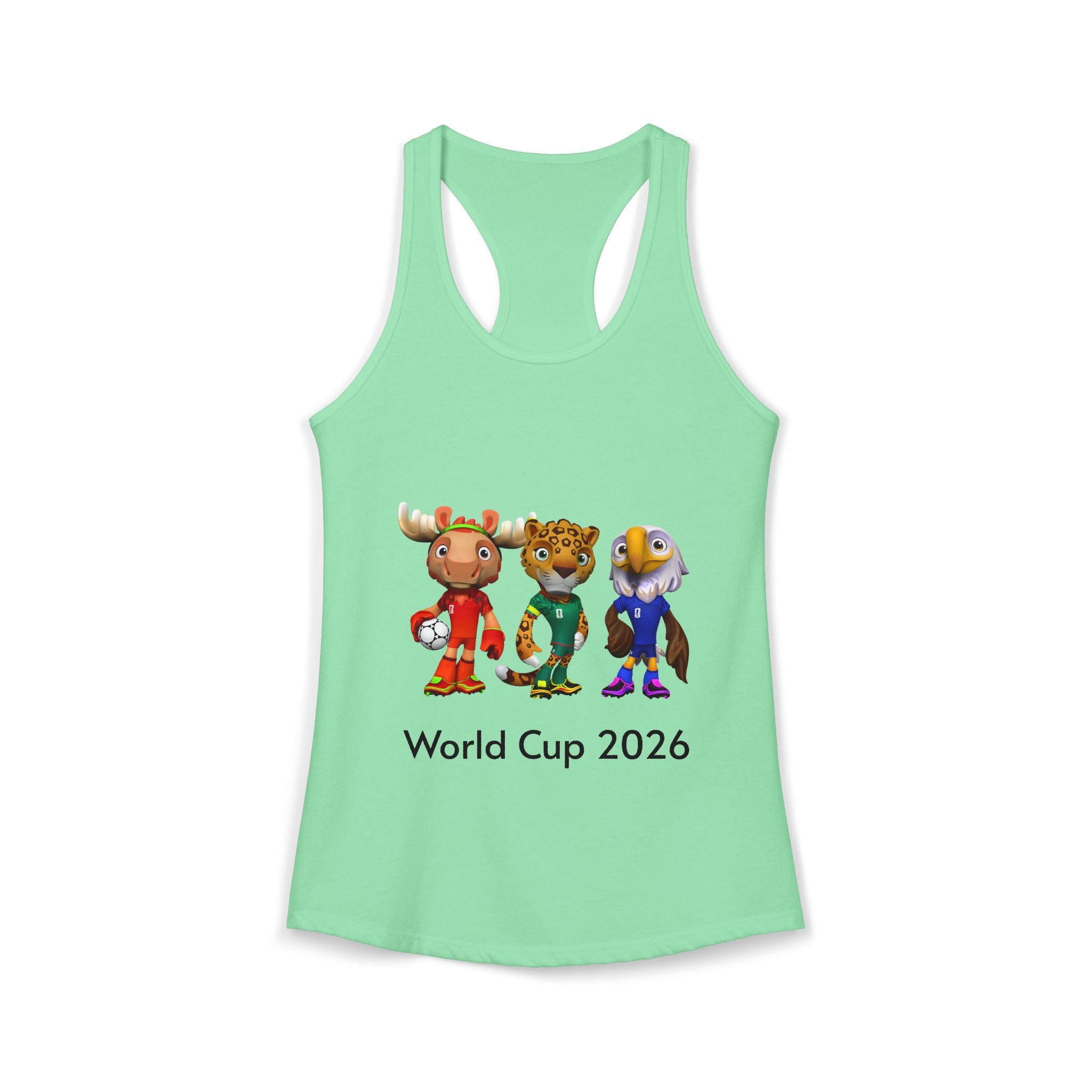 Camiseta sin mangas racerback ideal para mujer