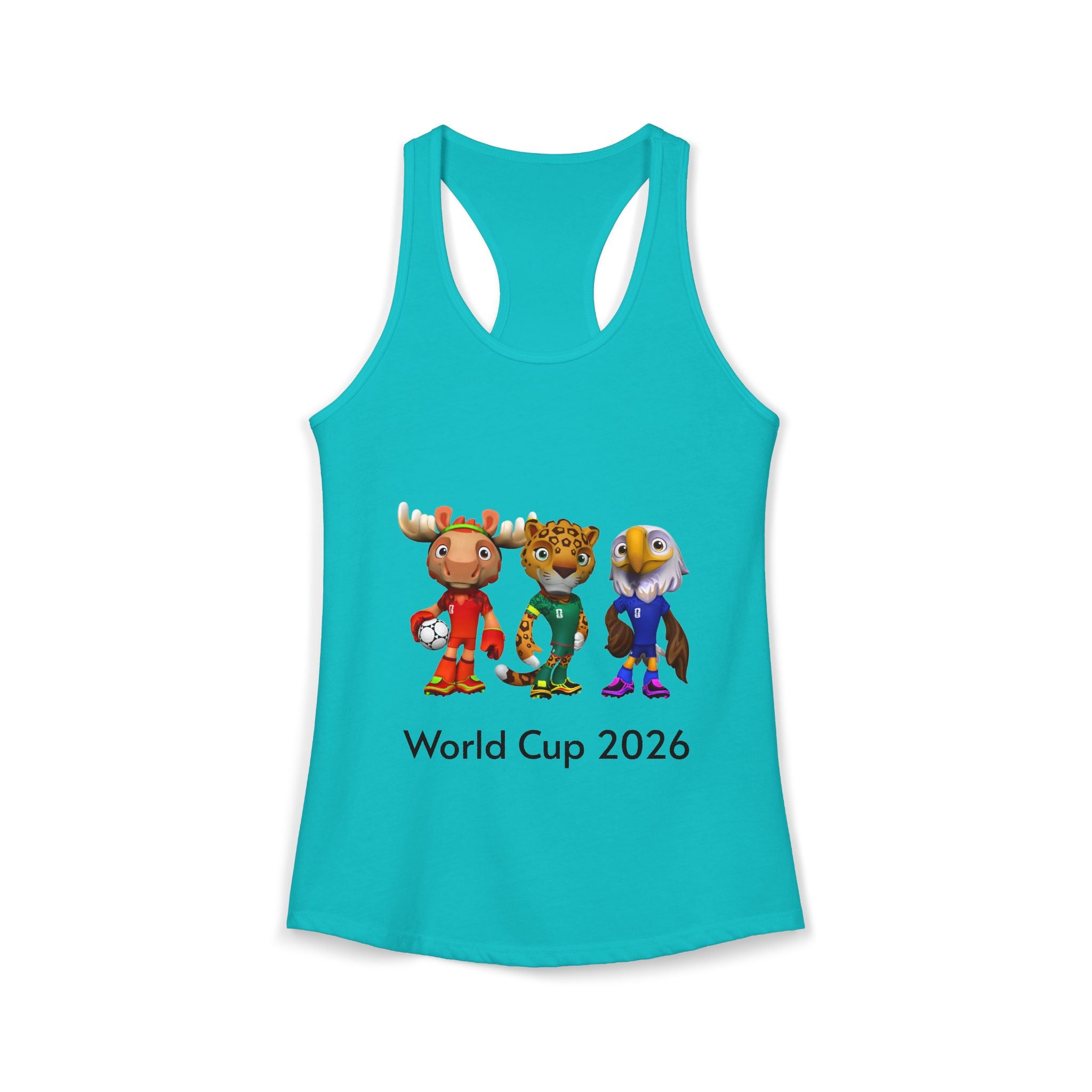 Camiseta sin mangas racerback ideal para mujer