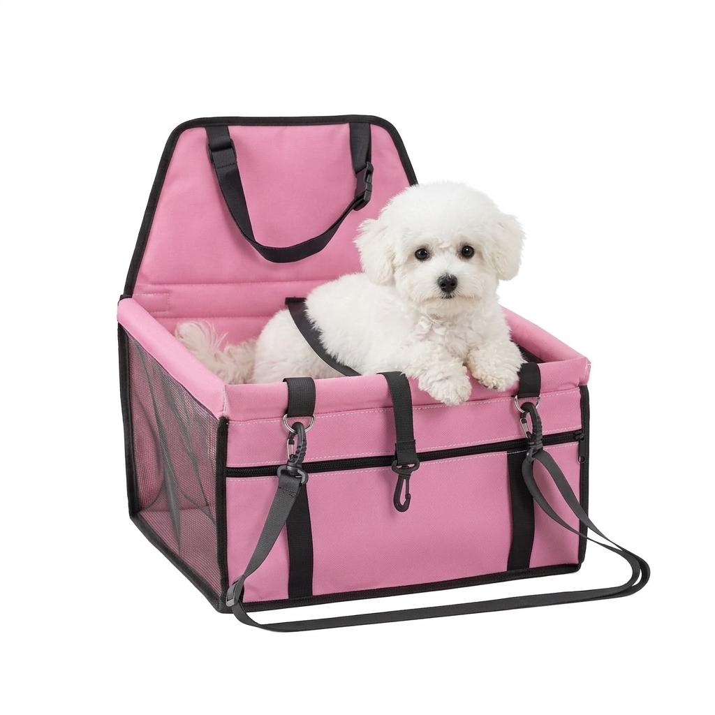 Funda para asiento de coche para mascotas. Bolsa impermeable de tela Oxford.