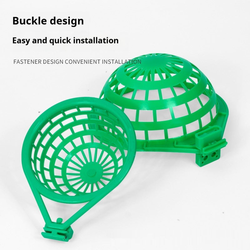 Material plástico para nido de pájaros, fácil de limpiar y dividir.