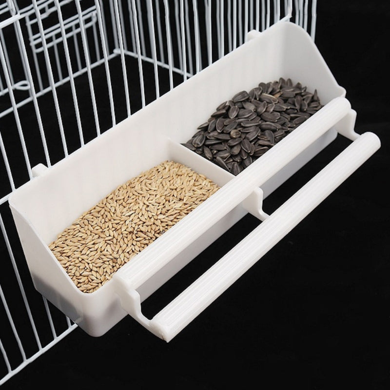 Alimentador colgante de caja de comida.