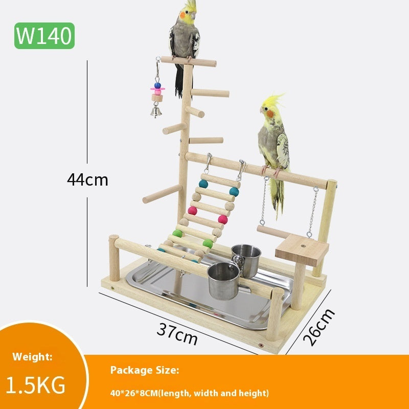 Plataforma de entrenamiento de escalada para loros, de pimienta de Sichuan.