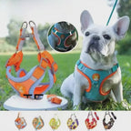 Chaleco para perros, cuerda de tracción, cuerda para pasear perros.
