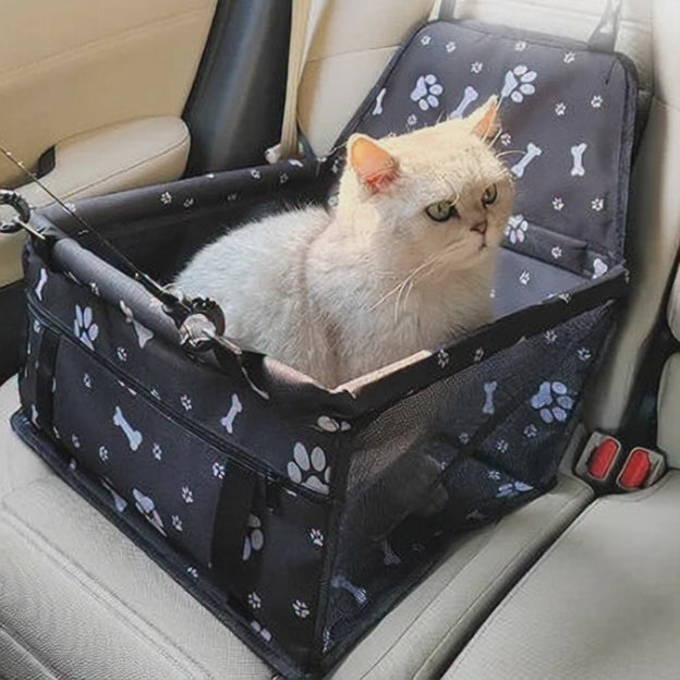 Funda para asiento de coche para mascotas. Bolsa impermeable de tela Oxford.