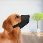 Bozal ajustable de nailon para perros.